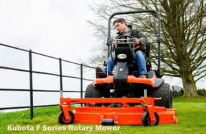 Kubota F-Series c/w 60" Rear Discharge Deck